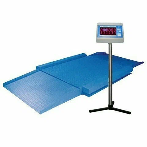 Весы платформенные С ПАНДУСОМ 1250х1000 мм 3000 кг + поверка